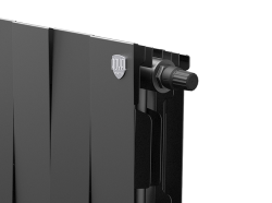 Биметаллический радиатор отопления Royal Thermo PianoForte 200 18 секций Noir Sable VDR