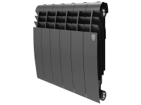 Биметаллический радиатор отопления Royal Thermo BiLiner 350 4 секции Noire Sable