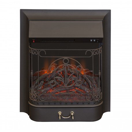Каминокомплект RealFlame Corfino WT с очагом Majestic Lux Black S