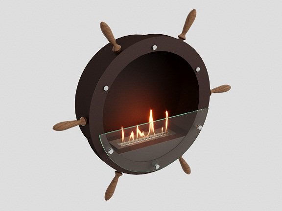 Настенный биокамин Lux Fire Капитан 500 Н XS