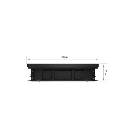 Внутрипольный конвектор Royal Thermo Atrium 75/300/2900-DG-U-NA