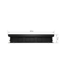 Внутрипольный конвектор Royal Thermo Atrium 75/300/900-DG-U-BL
