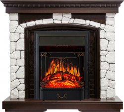 Каминокомплект Royal Flame Glasgow с очагом Majestic FX Black