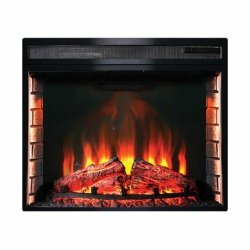 Каминокомплект Interflame ФлегСтоун темный дуб с очагом Panoramic 28 LED FX