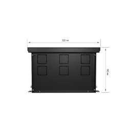 Внутрипольный конвектор Royal Thermo Atrium 190/300/2700-DG-U-NA