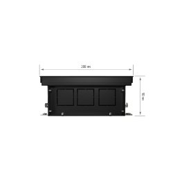 Внутрипольный конвектор Royal Thermo Atrium 90/200/1100-DG-U-LB