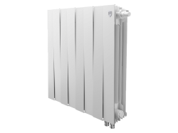 Биметаллический радиатор отопления Royal Thermo PianoForte 500 VDR80 8 секций Bianco Traffico