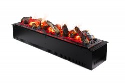 Каминокомплект Royal Flame Line SFT с очагом Design L1000RF 3D PS/LOG серый графит