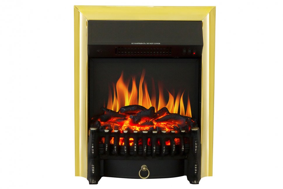 Каминокомплект Royal Flame Bergen c очагом Fobos FX Brass черно-белый