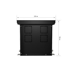 Внутрипольный конвектор Royal Thermo Atrium 190/200/2700-DG-U-BL