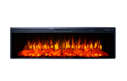Каминокомплект Interflame Елизавета белый с золотой патиной с очагом FreeSpace 60 LED FX QZ