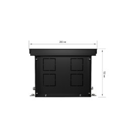 Внутрипольный конвектор Royal Thermo Atrium 150/200/1100-DG-U-AU