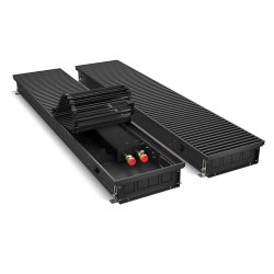 Внутрипольный конвектор Royal Thermo Atrium 90/250/2300-DG-U-BL