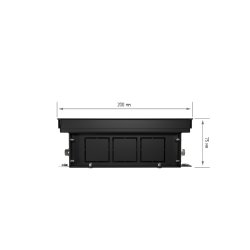 Внутрипольный конвектор Royal Thermo Atrium 75/200/2100-DG-U-LB
