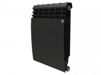 Биметаллический радиатор отопления Royal Thermo BiLiner 500 12 секций Noir Sable